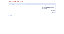 Desktop Screenshot of bigtheater.com